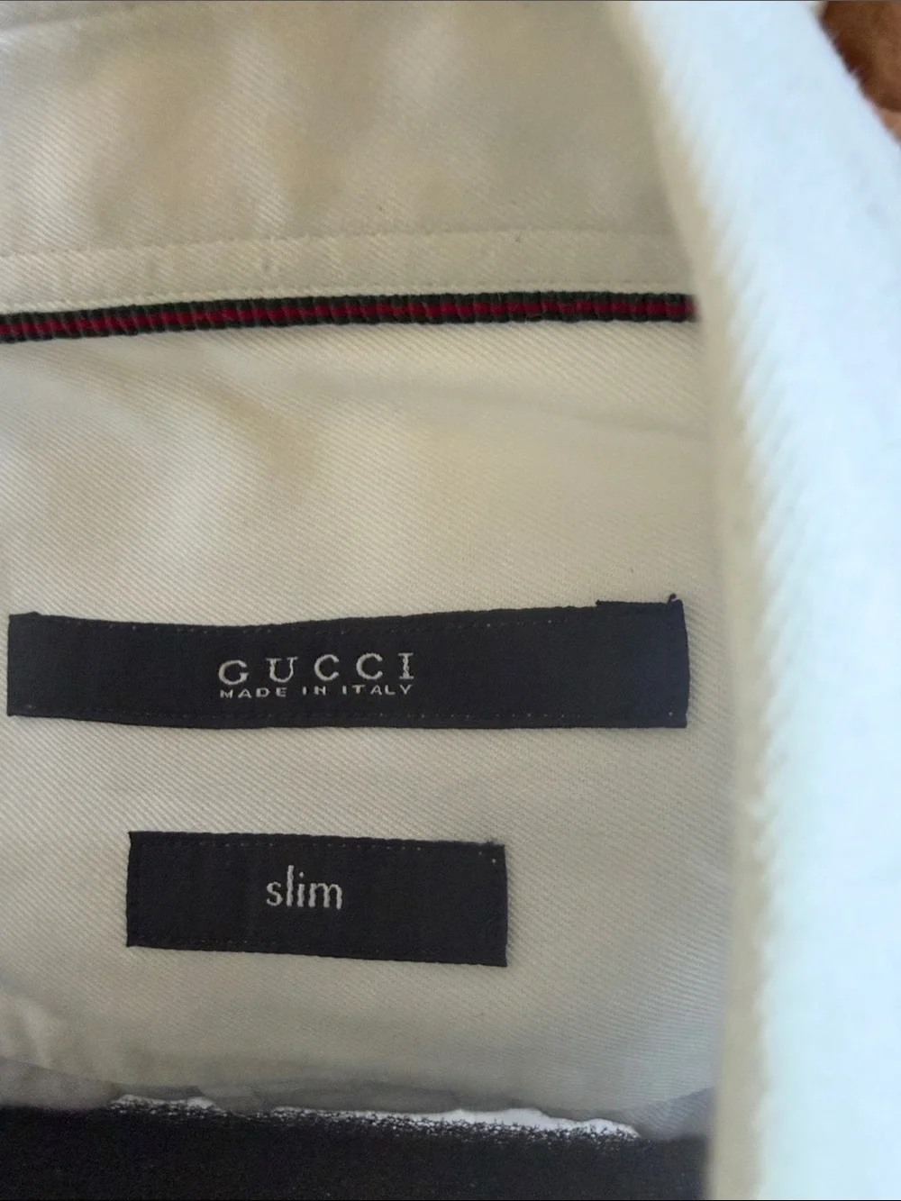 Gucci tailored white